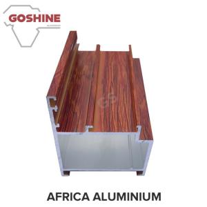 China Wooden Marable Aluminum Heatsink Extrusion Profiles Length Shape Customize supplier