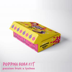 Bubble Up the Fun with Our Wholesale POPPING Fruit Boba Tea Kit - A Delightfully Authentic and Playful Bubble Tea