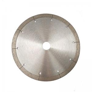 China Continuous Rim Diamond Marble Cutting Blade Hot Pressed Sintered Wear Resistance supplier