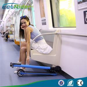 China Individu équilibrant le scooter électrique pliable 350W 24V, bicyclette électrique se pliante supplier