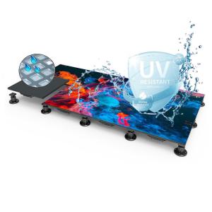 China P3.91 Display interactivo LED para el piso de baile Servicio frontal 500x500 mm Para el estudio XR wholesale
