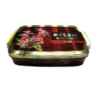 China Food Grade Tin Cookie Box For Packaging , Chocolate Tin Box Recyclable on sale