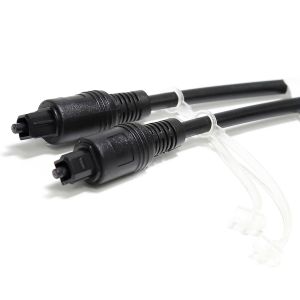 China Cable de audio óptico Toslink Digital SPDIF Cable Conector chapado en plástico para PS3 Mini Disc AV Blu-Ray CD Reproductor de DVD supplier