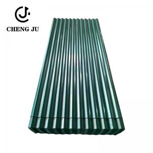 Deep Green Color Sunlight Roofing Sheets Corrugated Prepainted Galvanized Roof Steel Sheets 10ft