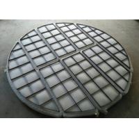 China Teflon Pad Demister With SS 316 L Grids Strong Acid And Alkali Environment on sale