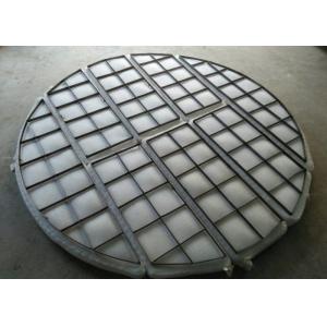 Teflon Pad Demister With SS 316 L Grids Strong Acid And Alkali Environment