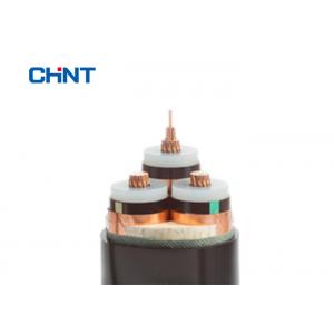Single Phase XLPE Copper Cable Copper Tape Shield For Laying Indoors Outdoors
