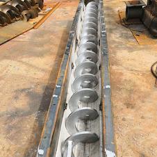 Clog Free Spiral Feeder Troughless Screw XLS Type Flexible Spiral Conveyor