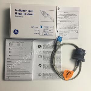China GE Datex-Ohmeda CARESCAPE ONE TruSignal SpO2 Sensor de punta de dedo Reutilizable 9 pines Adulto 1m TS-SA-D wholesale