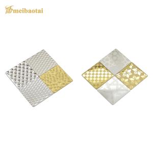 8K Cold Rolled Stainless Steel Sheet Stamped Honeycomb Metal Plate