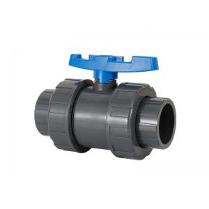 Stable Antiwear True Union Ball Valve PVC Practical Abrasion Resistant