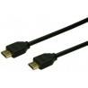 o cabo da conexão de 1080P HDMI para Sony PS3 com ouro 24K chapeou o conector