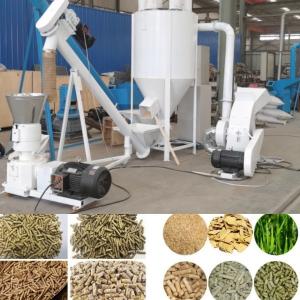China Animal Chicken Feed Maker Machine 100-1200kg/H Animal Feed Production Line supplier