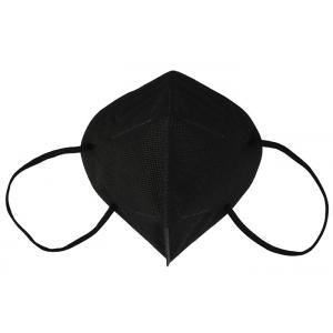 black Unisex FFP3 Face Mask , Dust Prevention PM2.5 Dust Mask