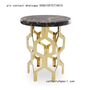 Simple Modern Style Metal Furniture Stainless Steel Base Coffee Table For Sale Stainless Steel Furniture Manufacturer From China 108768401