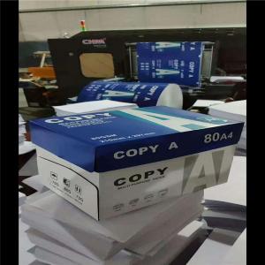 China Certificate IOS-9001 A4 White Copy Paper 70g 75g 80g for Printing Business supplier