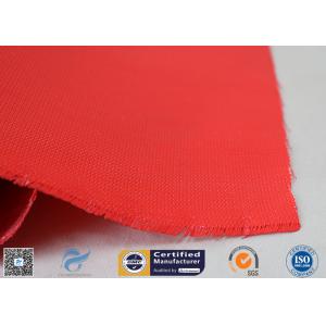 China Heat Resistant Thermal Insulation 590g C-glass Silicone Coated Fiberglass Fabric supplier