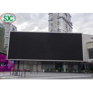 P4.81 Electronic LED Billboards Full Color 1/13 Scan High Resolution IP65 Waterproof