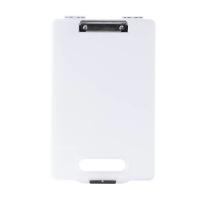 China Break Resistant Portable A4 File Box Transparent Plastic Box OEM 20.1*40.5cm on sale