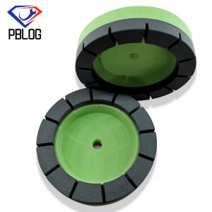 China Segmented Hand Grinding Wheel Glass Edge Sectional Grinding Wheel Green supplier