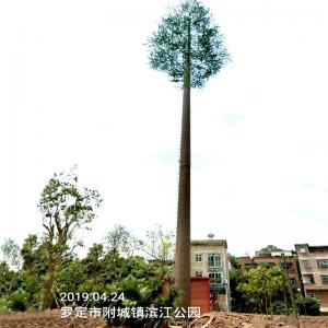 China 30m Camouflaged Telecom Antenna Tower Artificial Pine Tree Galvanized supplier