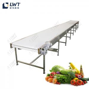 Automatic Belt Conveyor Line Equipment Fruit And Vegetable Conveying Line