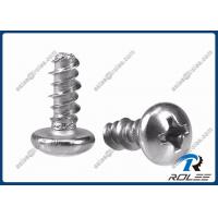 China 18-8/316/ 410 Stainless Steel Philips Pan Head Hi-lo Thread Screw for Plastics on sale