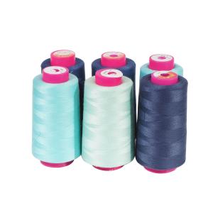 Polyester Cotton Thread Durable 20/2 20/3 40/2 Spun Yarn for Women's Clothing Sewing
