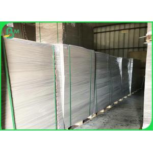 China 2.0mm 2.2mm 2.3mm Grey Cardboard Sheets , Grey Chipboard Paper For Ring Binders supplier
