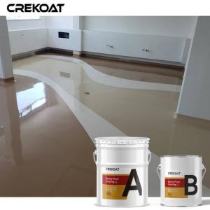 MSDS Eco - Friendly Water Based Epoxy Floor Coating For Residential