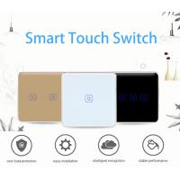 China ABS Four Gang Tuya Smart Switch 600W 3 Gang Remote Control Light Switch on sale