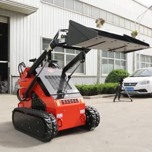 China LH380S Tracked Small Crawler Skid Loaders 30% Gradeability Mini Skid Steer Loader supplier
