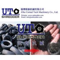 China good performance Tire Shredder / Waste Tire Recycling Machine / double shaft shredder / tyre shredder on sale