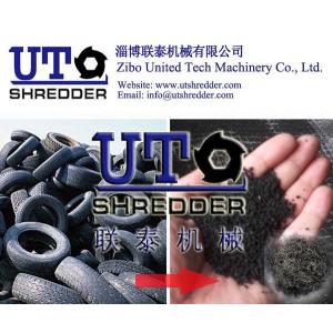 good performance Tire Shredder / Waste Tire Recycling Machine / double shaft shredder / tyre shredder