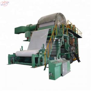 China Pulp 380V 1760mm 100t Toilet Roll Making Machine supplier