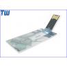 Mini Card Plastic Usb Flash Drive 4GB 8GB Storage with Free Printing for Company