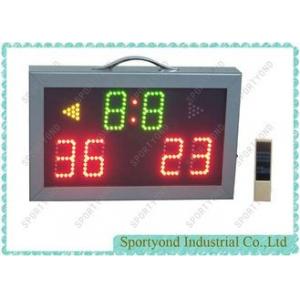 China High School Badminton / Table Tennis Electronic Scoreboard Portable , Aluminum Housing supplier