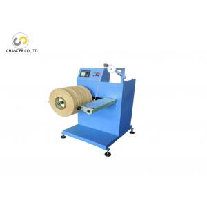 Twisted paper handle rope winding machine for shopping paper bag