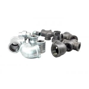 China En 10242 Malleable Cast Iron Pipe Fittings Galvanized Iron Fittings For Water Supply supplier
