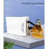 China Rubber Applicable 20W HandHeld Fiber Portable Laser Engraver Marking Machine for Date Logo wholesale