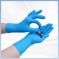 China Premium Grade Versatile Food Processing Gloves Blue Nitrile Gloves on sale