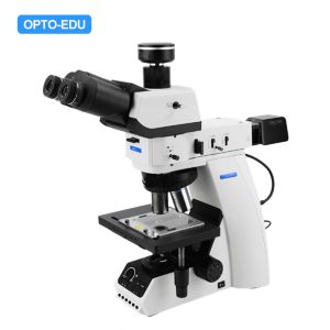 China Microscópio metalúrgico trinocular infinito OPTO-EDU A13.2220 Semi-APO BD codificado com 5 furos porta-objetivas supplier