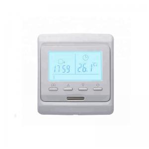 China Underfloor Heating Thermostat Wifi , Electric Radiant Floor Heat Thermostat supplier