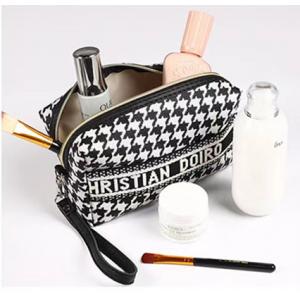 Zipper Canvas Cosmetics Storage Bags Makeup Bags