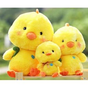 Lovely Plush Yellow Chicken Toys Promotion