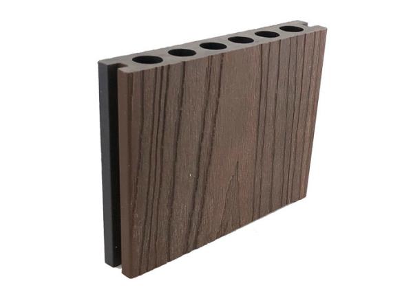 Groove Co Extrusion WPC Decking Hollow Composite Deck Board Embossing