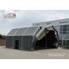White Large Aircraft Military Hangar Tent With Rolling Door For Banquet