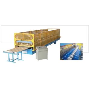 China Insulation Board Inner Panel Steel Structure Ribbed Panel Machine With PLC Control wholesale