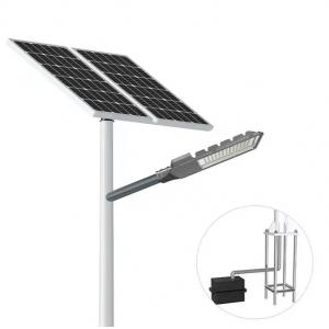 Water Resistant 90w Battery Powered Street Light With Auto Dimming Solar Street Light