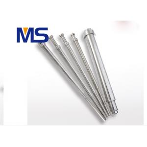 China Polishing Straight Die Ejector Pins , Sleeve Ejector Pin With Nitrided Process supplier